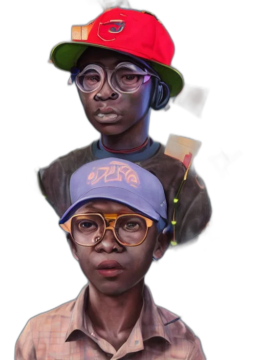 face, hat, concept art, photorealistic, comic book art, pixel art, pastel, dark transparent PNG cut-out