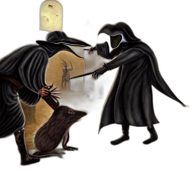 mask, sword, staff, concept art transparent PNG cut-out