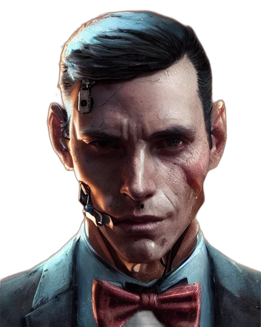 face, robot, mask, cyberpunk transparent PNG cut-out