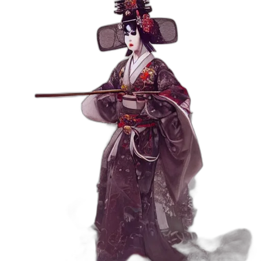 staff, sword, weapon, mask, concept art, fantasy art, photorealistic, oil painting transparent PNG cut-out