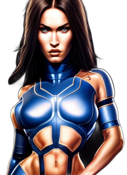 comic book art, concept art, fantasy art, photorealistic transparent PNG cut-out