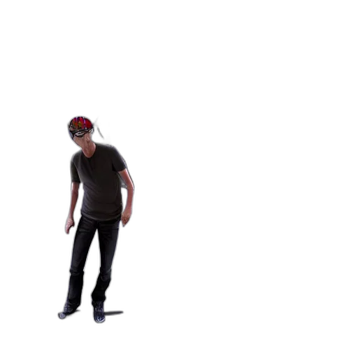 hat, staff, creature, weapon, 3d render, concept art, pixel art, cartoon transparent PNG cut-out