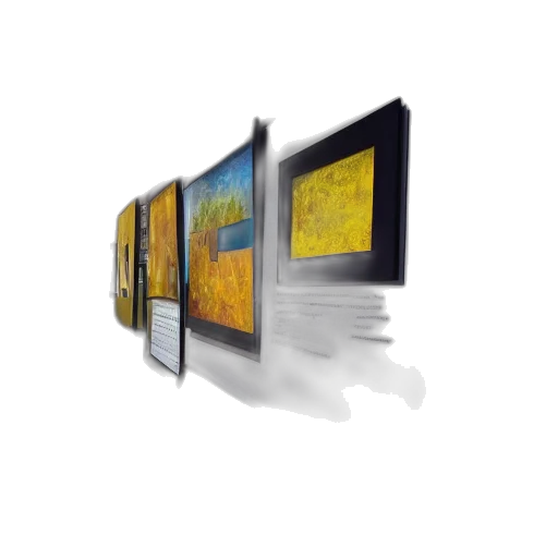 furniture, weapon, robot, photorealistic, 3d render, concept art, oil painting, outer space transparent PNG cut-out