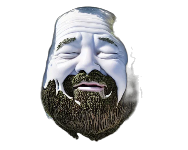 mask, face, creature, staff transparent PNG cut-out