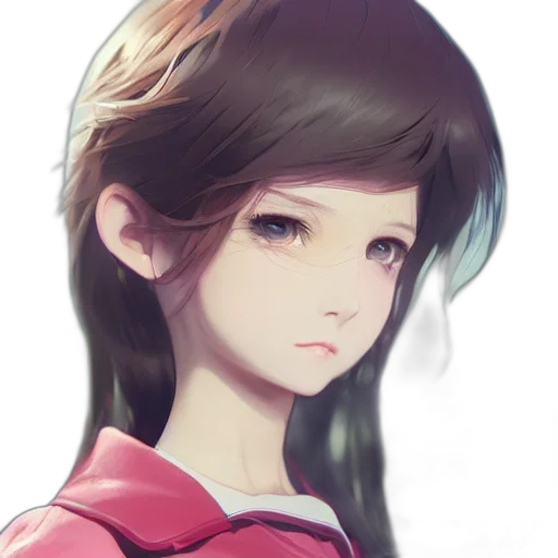 face, robot, dress, hair transparent PNG cut-out