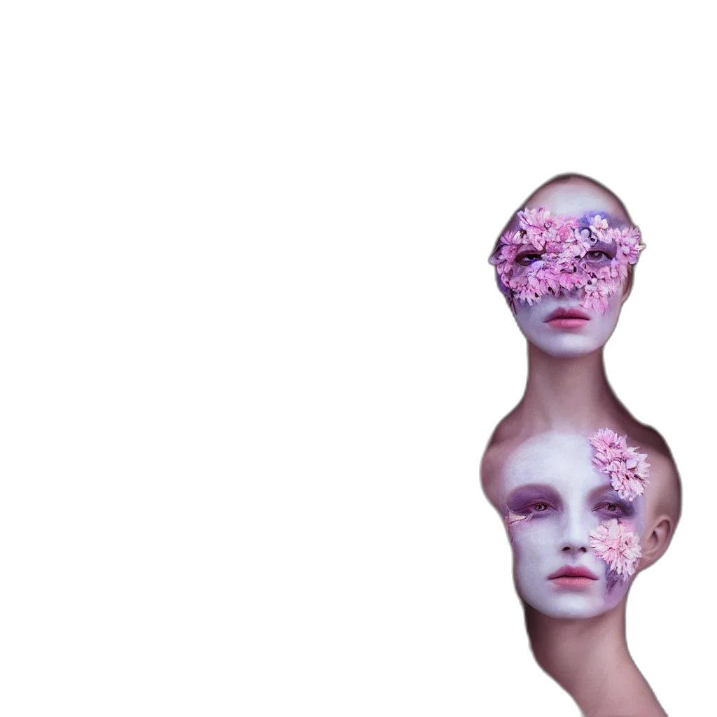 mask, face, crown, jewelry transparent PNG cut-out