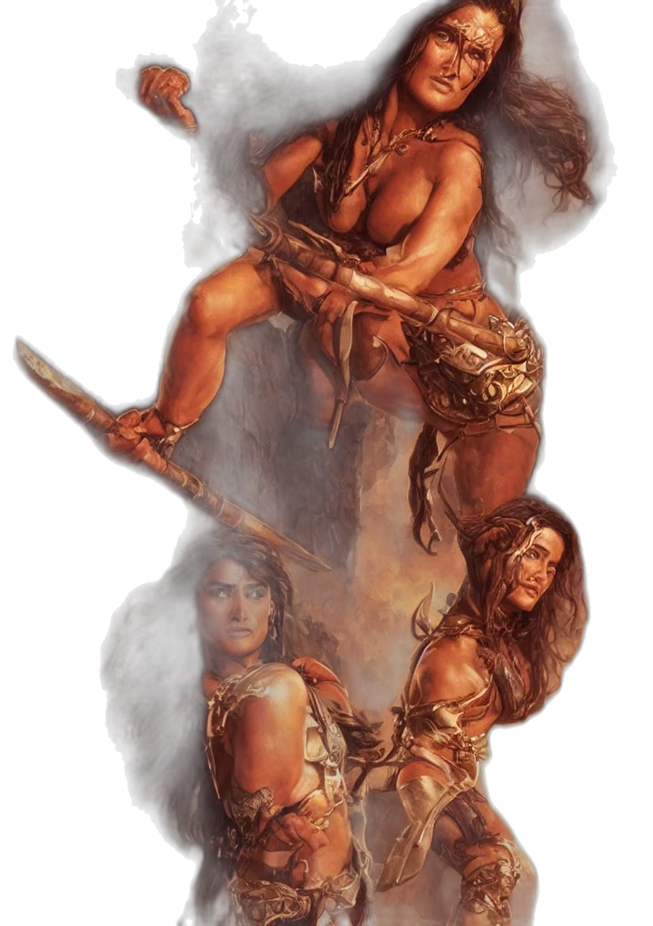 sword, fantasy art, concept art, comic book art transparent PNG cut-out
