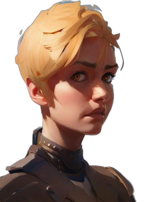 face, crown, staff, concept art transparent PNG cut-out