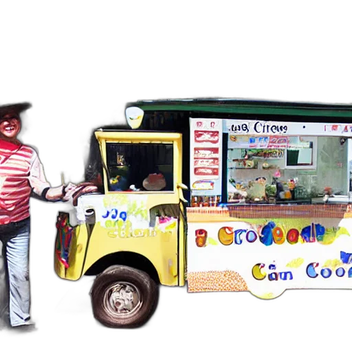 food, staff, photorealistic, concept art, 3d render, city street, crocodile, man transparent PNG cut-out