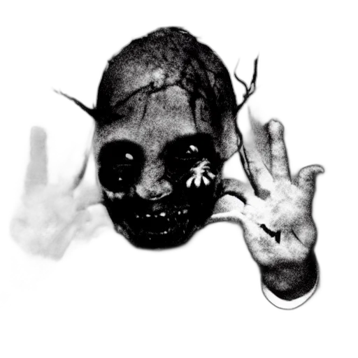 mask, face, creature, staff transparent PNG cut-out