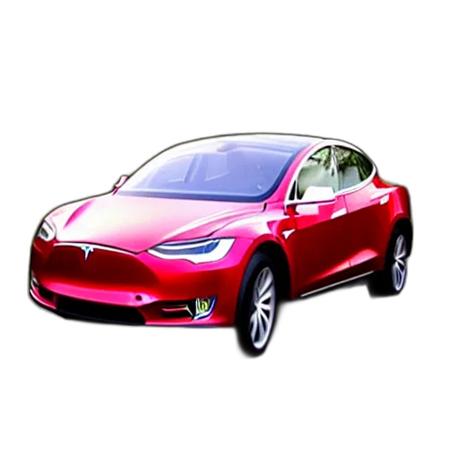 car, 3d render, photorealistic, concept art, tesla, hovering, truck transparent PNG cut-out