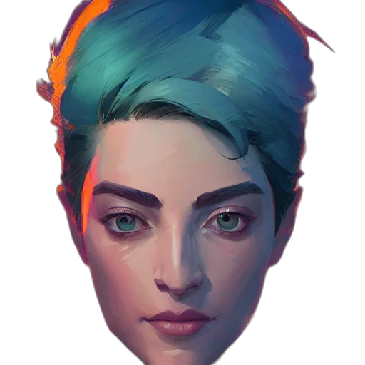 face, crown, mask, creature transparent PNG cut-out