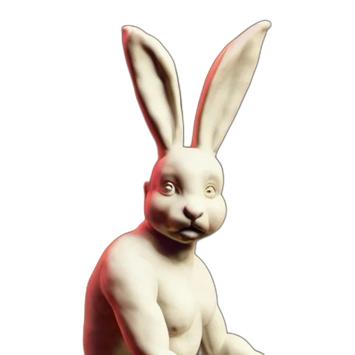 animal, creature, 3d render, photorealistic transparent PNG cut-out