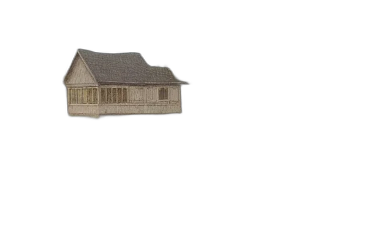 building, furniture, 3d render, concept art, photorealistic, serene, landscape, singular transparent PNG cut-out