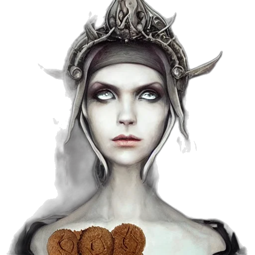 crown, face, food, jewelry transparent PNG cut-out