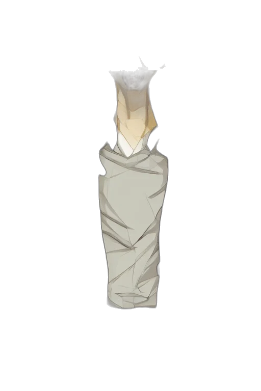 dress, bottle, staff, sword, concept art, watercolor, 3d render, fantasy art transparent PNG cut-out