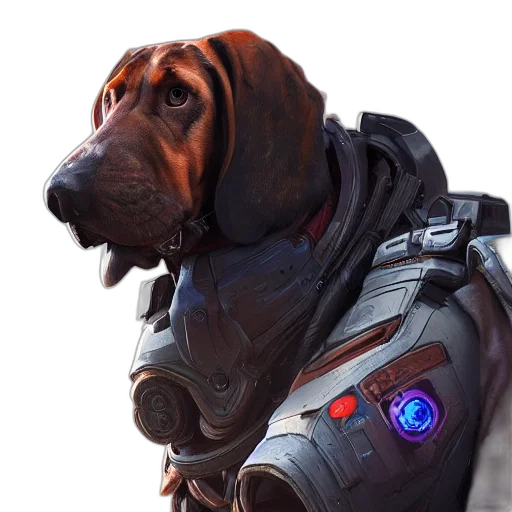 robot, animal, creature, face transparent PNG cut-out