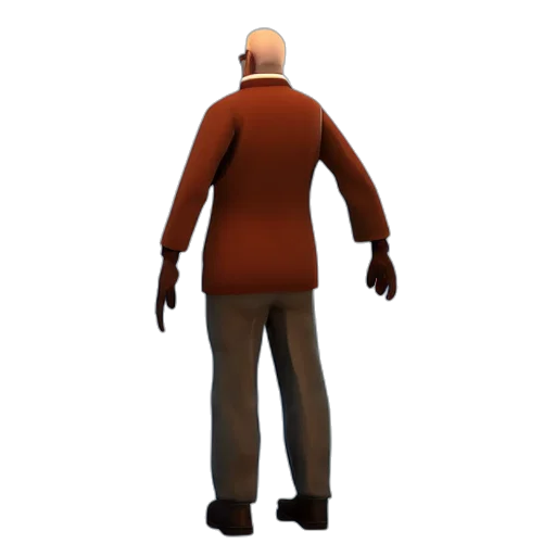 jacket, staff, creature, robot, 3d render, concept art, photorealistic, pixel art transparent PNG cut-out