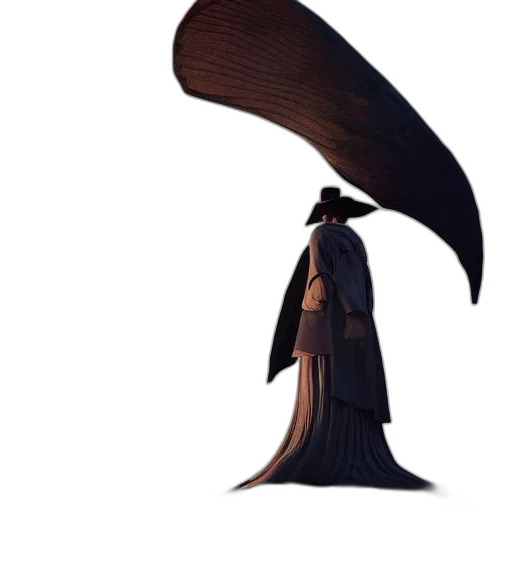 umbrella, staff, hat, sword transparent PNG cut-out