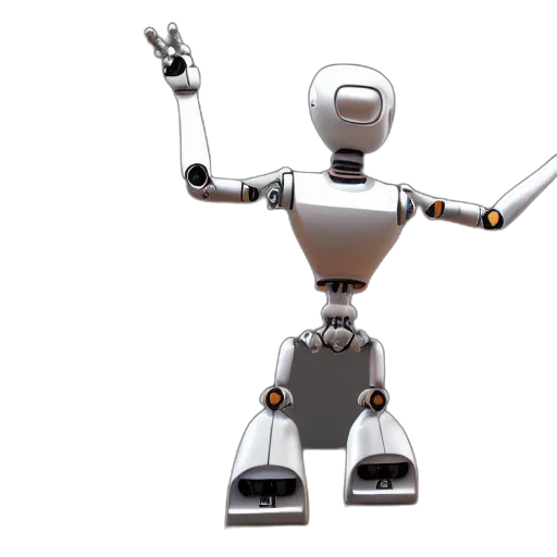 robot, 3d render, render, arms transparent PNG cut-out