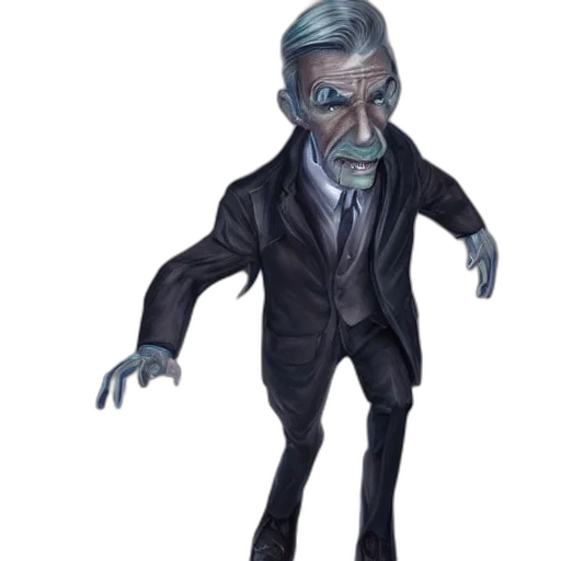 creature, staff, mask, face transparent PNG cut-out