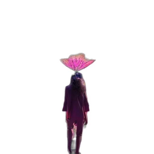 umbrella, hat, staff, mask transparent PNG cut-out