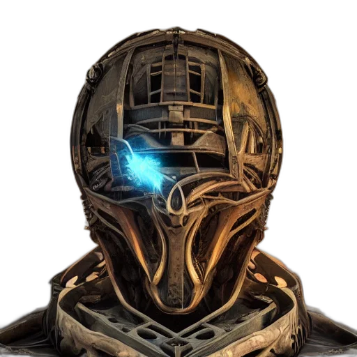 mask, robot, face, weapon transparent PNG cut-out