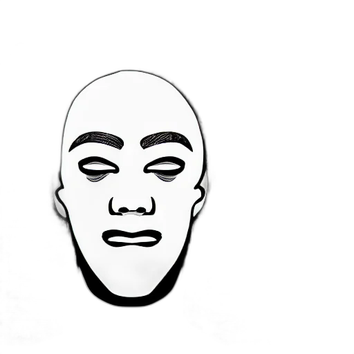 mask, face, staff, crown transparent PNG cut-out
