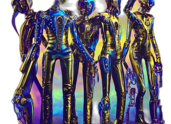 jacket, concept art, neon lights, outer space transparent PNG cut-out