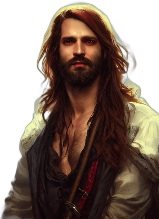 fantasy art, oil painting, photorealistic, concept art transparent PNG cut-out