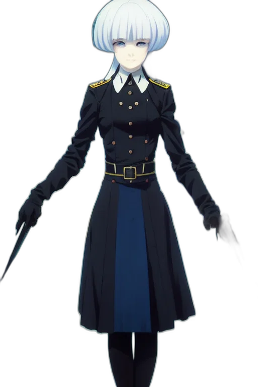 staff, jacket, sword, dress transparent PNG cut-out