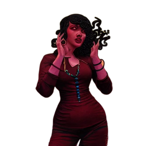 concept art, comic book art, cyberpunk, fantasy art transparent PNG cut-out