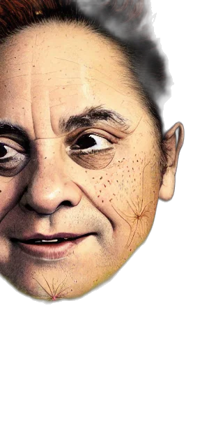 mask, face, creature, 3d render, photorealistic, concept art, cartoon, danny transparent PNG cut-out