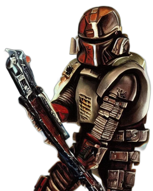 robot, weapon, staff, concept art, comic book art, photorealistic, fantasy art, earth tones transparent PNG cut-out
