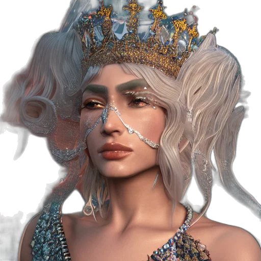crown, face, mask, jewelry transparent PNG cut-out