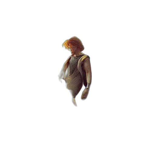 creature, robot, hair, face transparent PNG cut-out