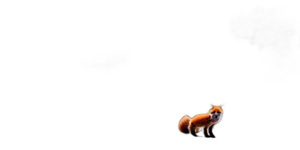 animal, creature, robot, staff, concept art, 3d render, pixel art, fog transparent PNG cut-out