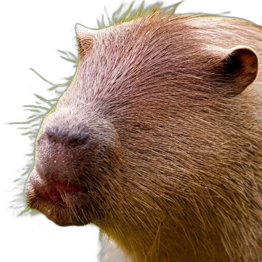 animal, creature, hair, face transparent PNG cut-out