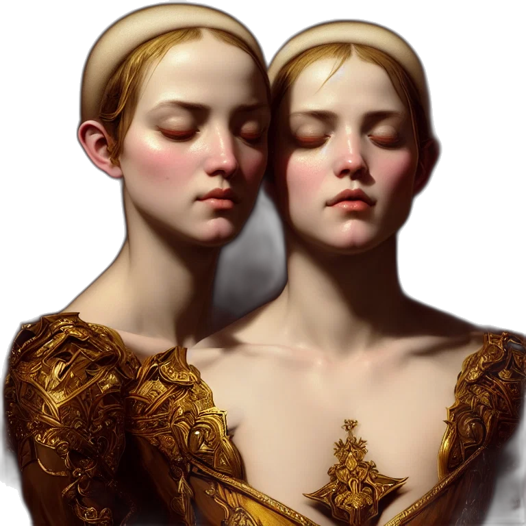 crown, face, jewelry, dress, oil painting, fantasy art, photorealistic, concept art transparent PNG cut-out