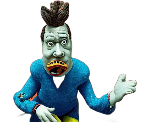 mask, face, staff, creature transparent PNG cut-out