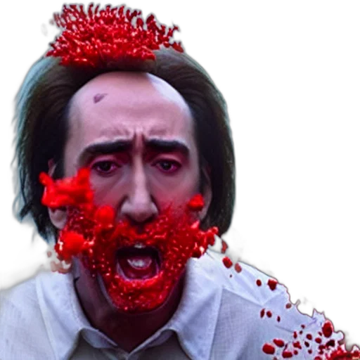 hair, creature, mask, face transparent PNG cut-out