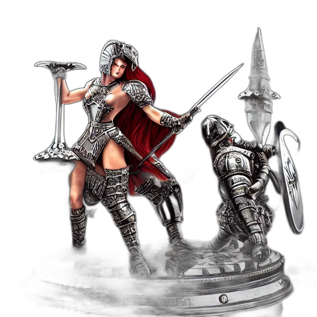 sword, weapon, fantasy art, concept art, comic book art, 3d render, beautiful, warrior transparent PNG cut-out
