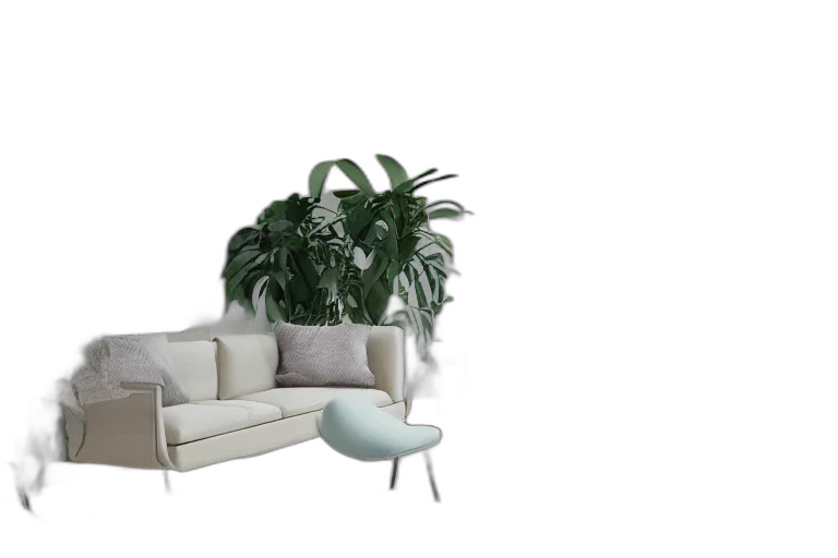 furniture, 3d render, photorealistic, concept art transparent PNG cut-out