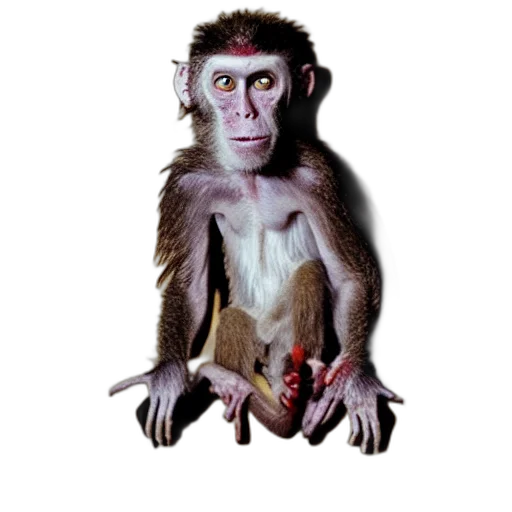 animal, staff, creature, jewelry, photorealistic, concept art, 3d render, zombie transparent PNG cut-out