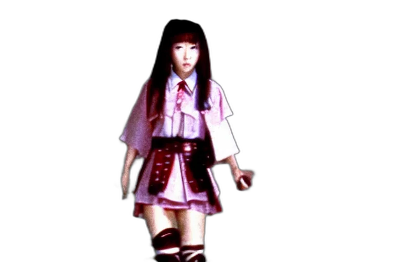 staff, dress, creature, 3d render transparent PNG cut-out