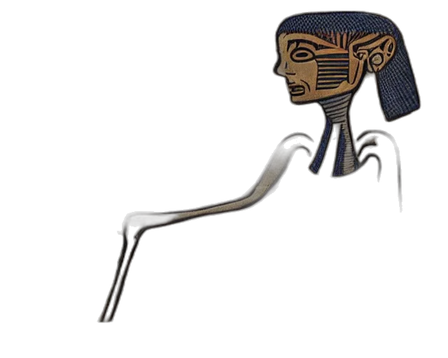 robot, staff, hair, mask transparent PNG cut-out