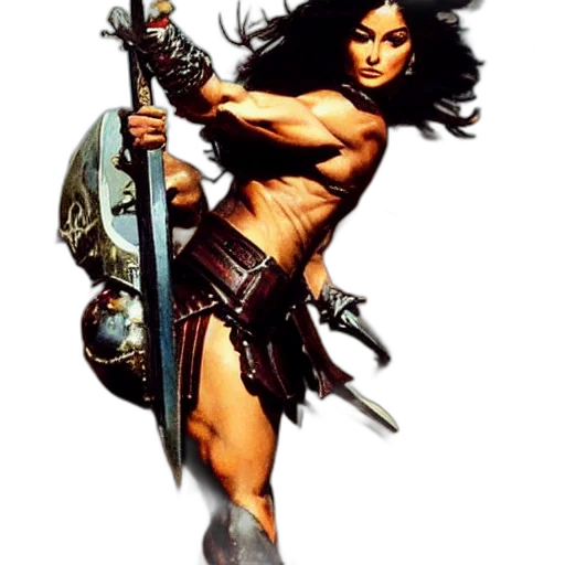 sword, weapon, comic book art, fantasy art transparent PNG cut-out