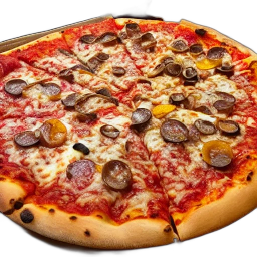 food, weapon, 3d render, photorealistic transparent PNG cut-out
