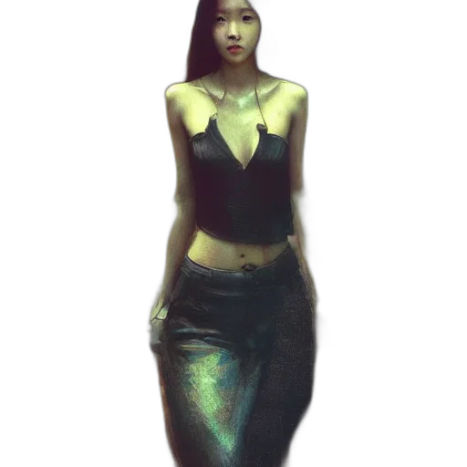 dress, jewelry, staff, fantasy art transparent PNG cut-out