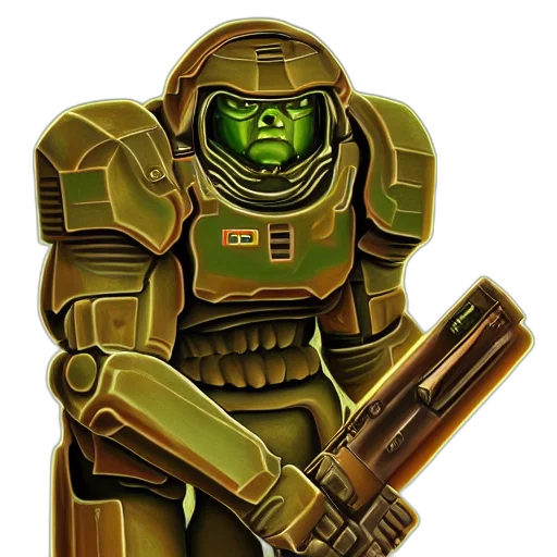 robot, face, mask, staff, concept art, pixel art, comic book art, fantasy art transparent PNG cut-out